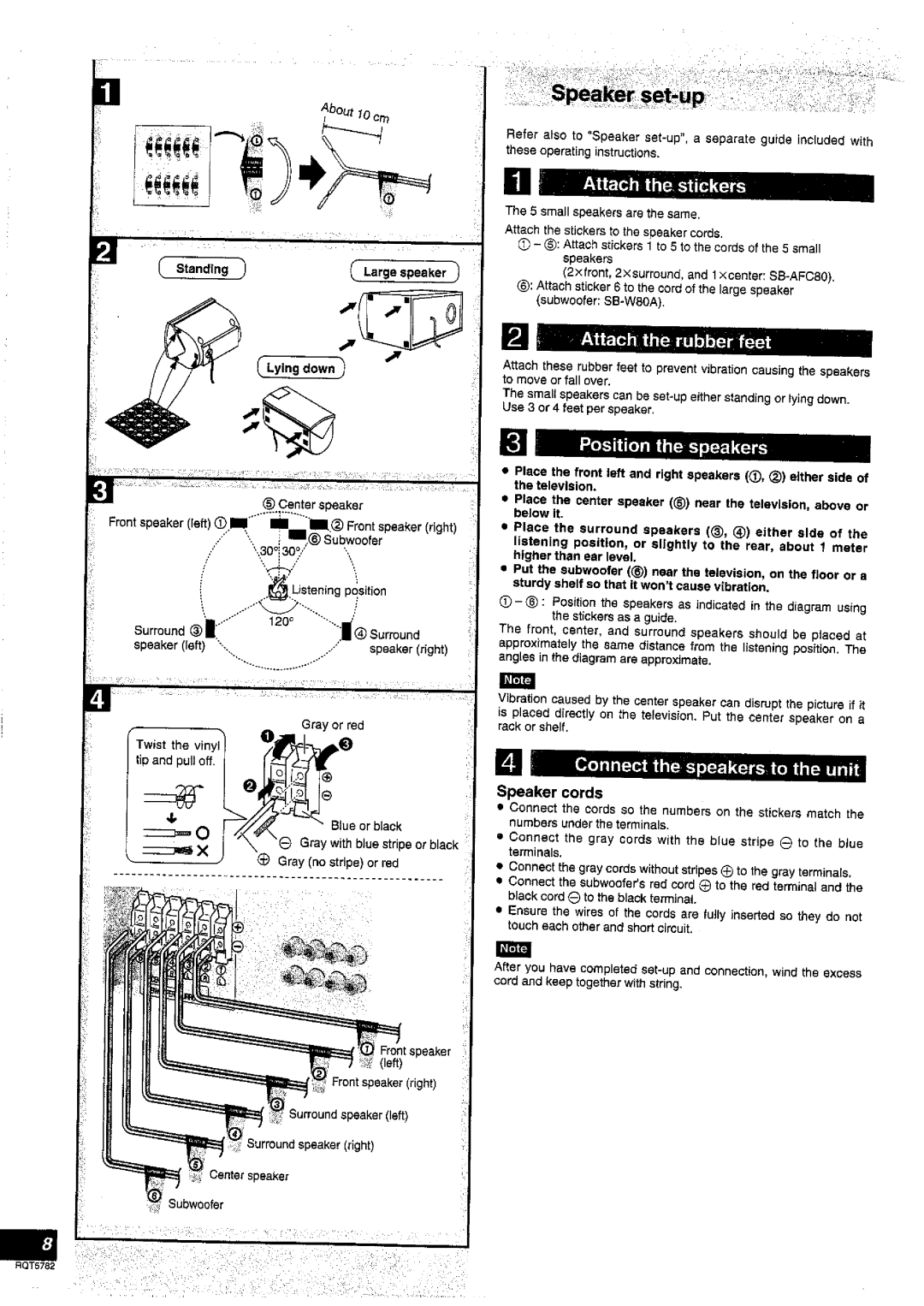 Panasonic SC-HT70 manual 