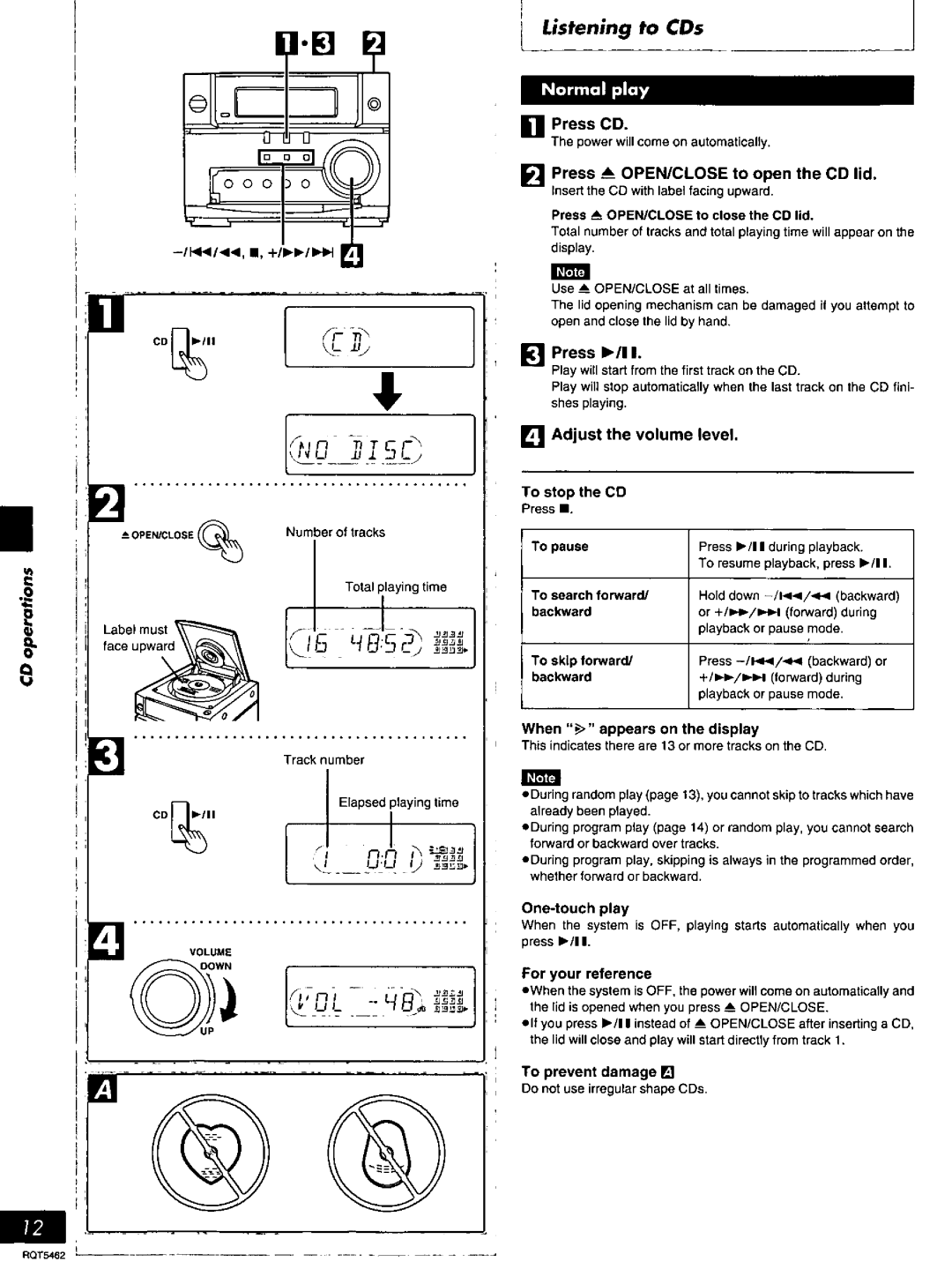 Panasonic SC-PM03 manual 