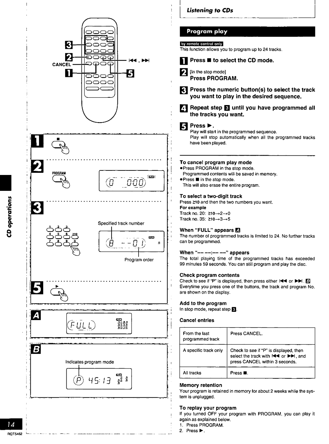 Panasonic SC-PM03 manual 