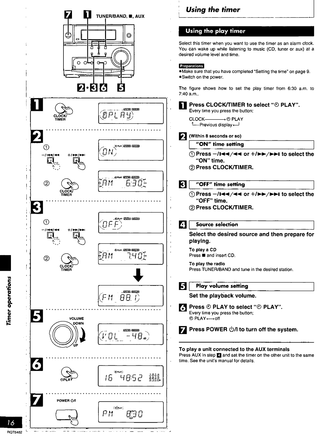 Panasonic SC-PM03 manual 