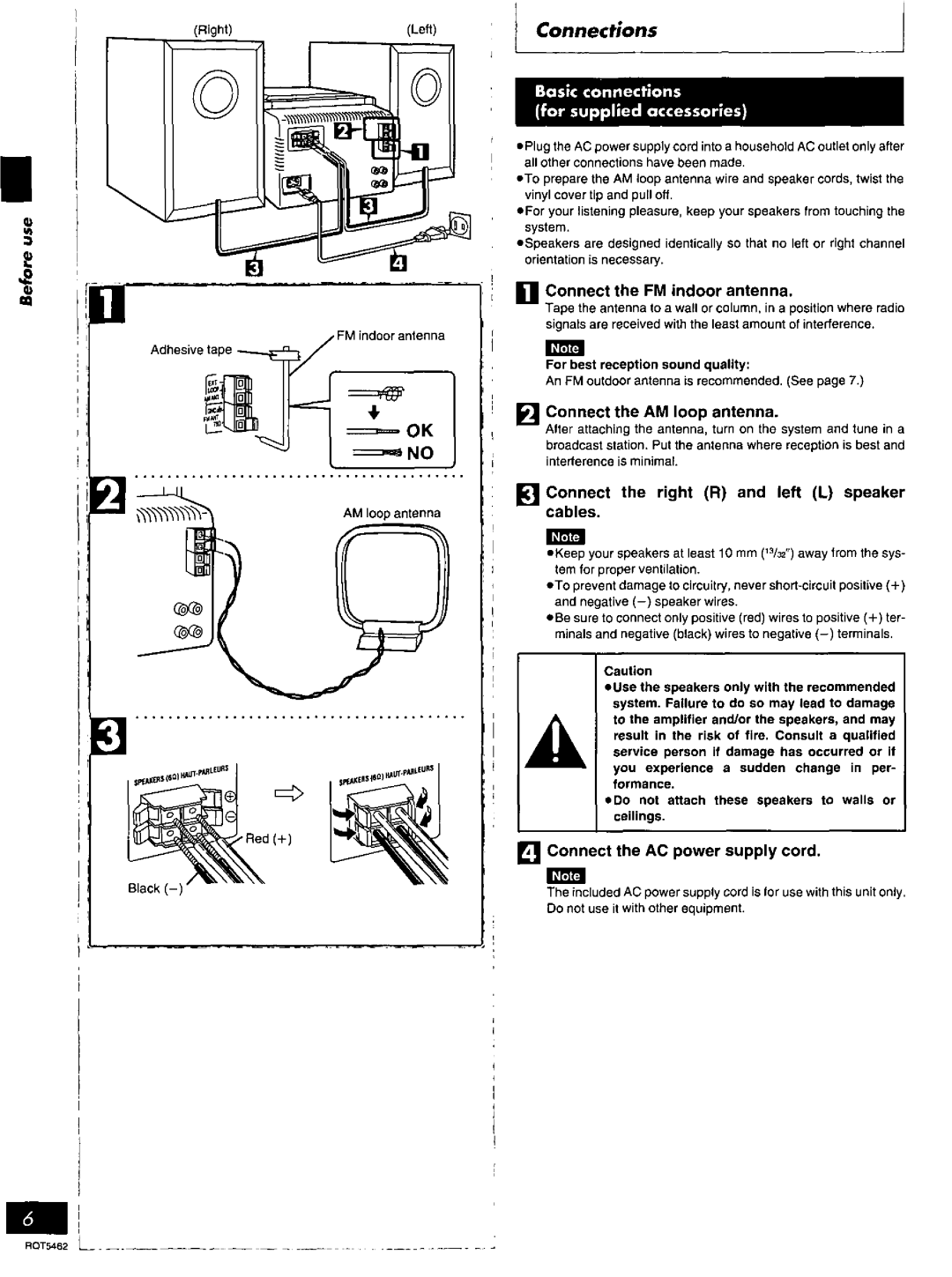 Panasonic SC-PM03 manual 