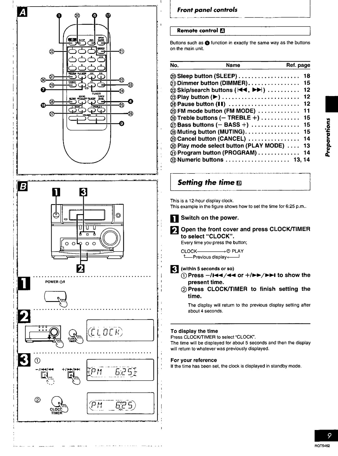 Panasonic SC-PM03 manual 