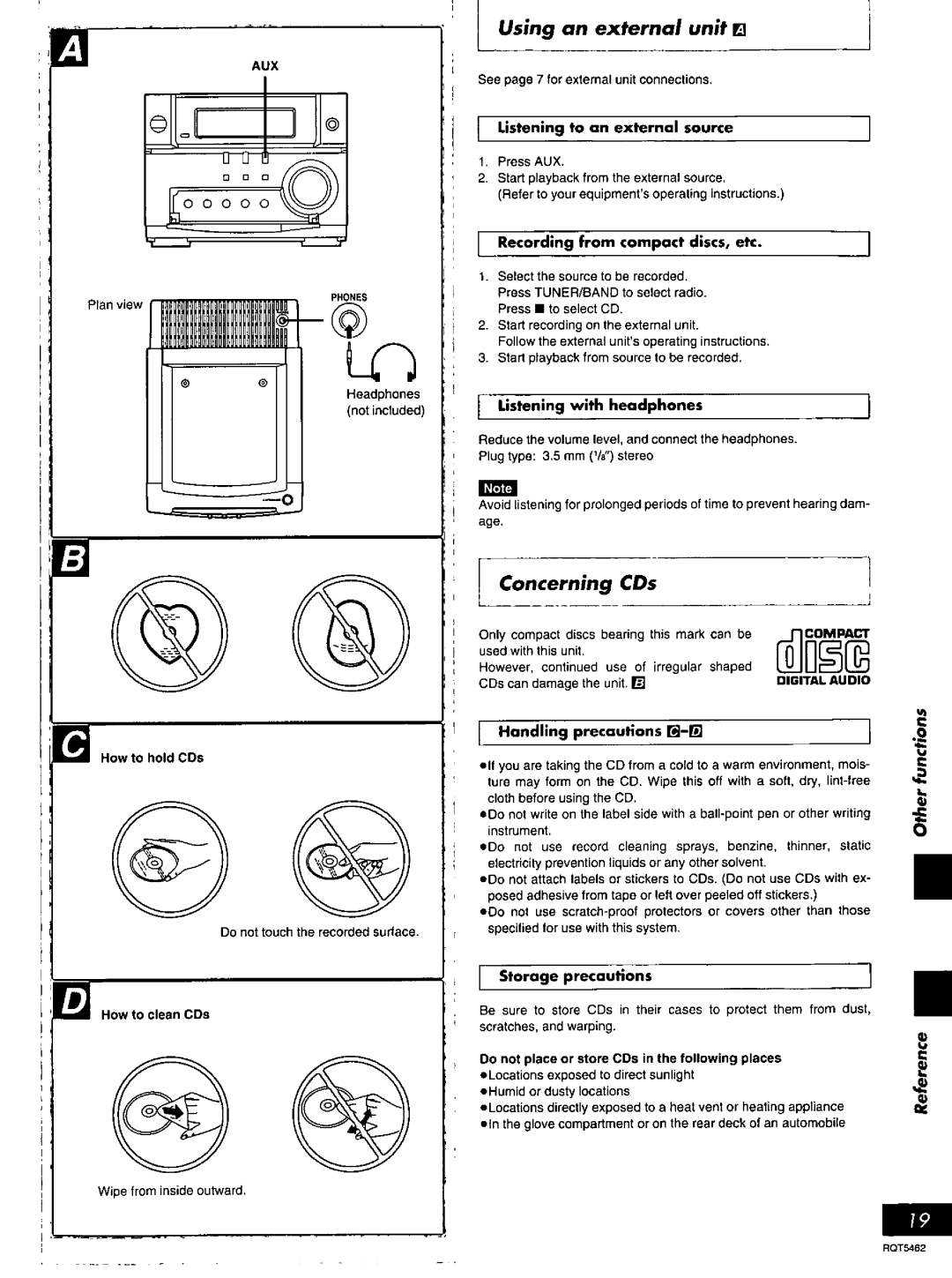 Panasonic SC-PM03 manual 