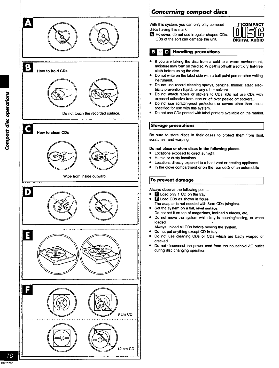 Panasonic SC-PM12, SC-PM11 manual 