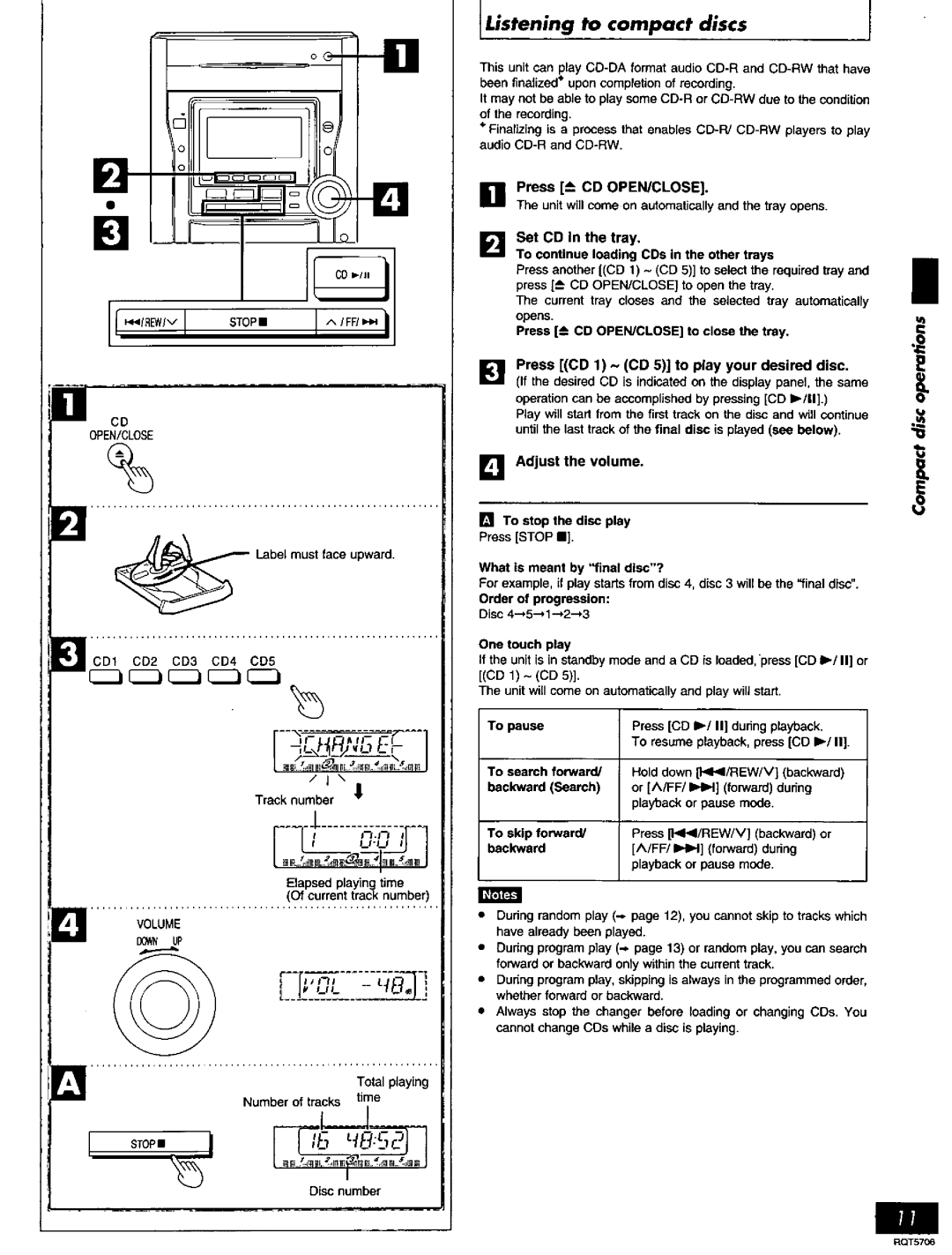 Panasonic SC-PM11, SC-PM12 manual 