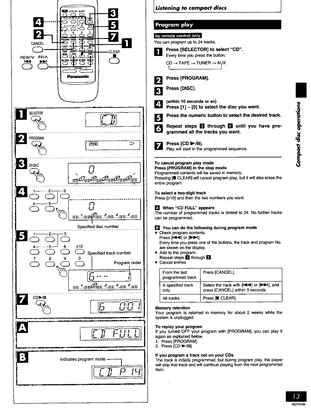 Panasonic SC-PM11, SC-PM12 manual 