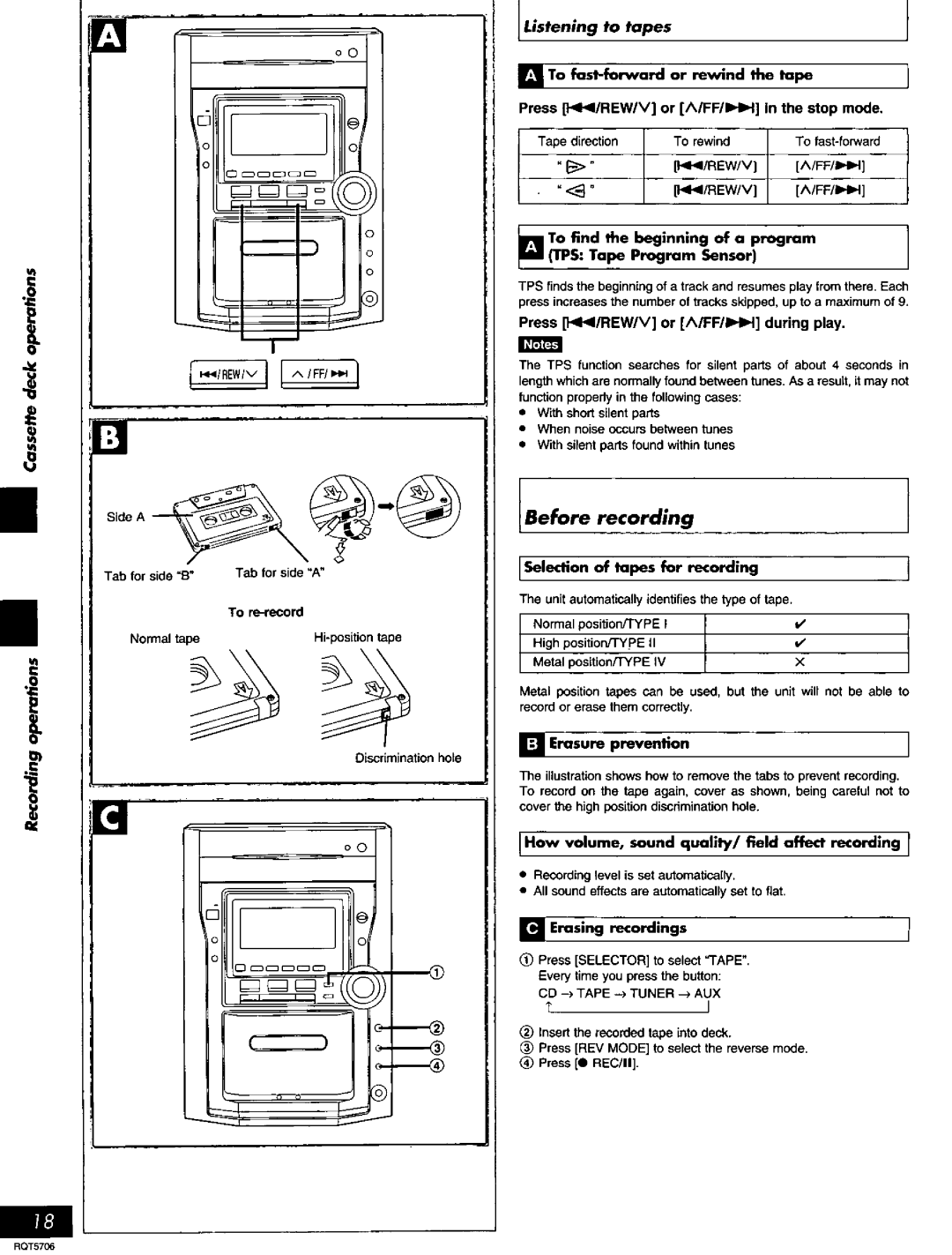 Panasonic SC-PM12, SC-PM11 manual 