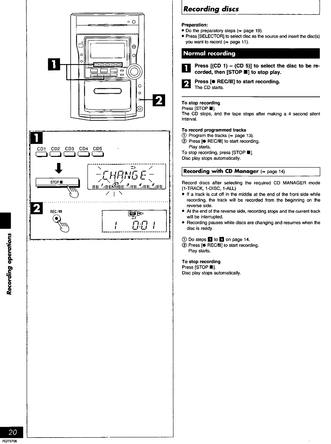 Panasonic SC-PM12, SC-PM11 manual 