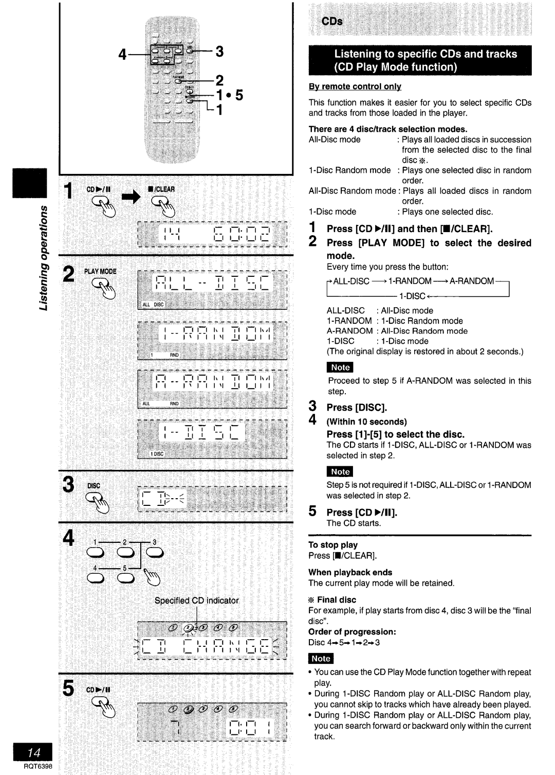 Panasonic SC-PM17 manual 