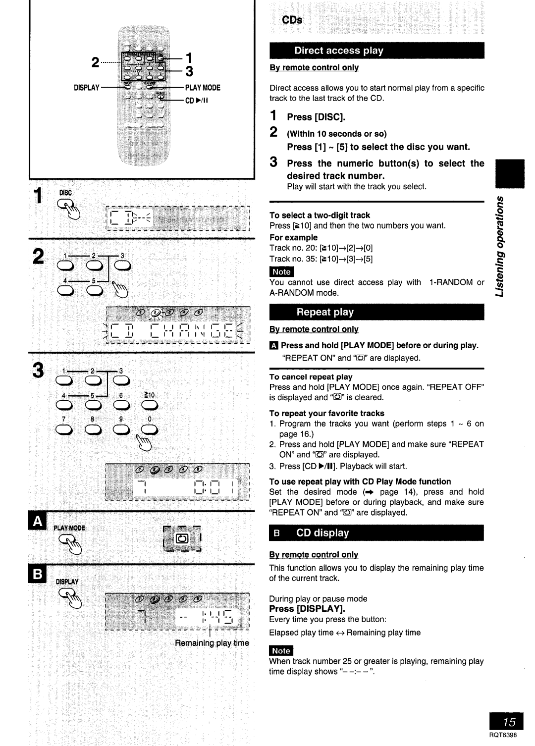 Panasonic SC-PM17 manual 