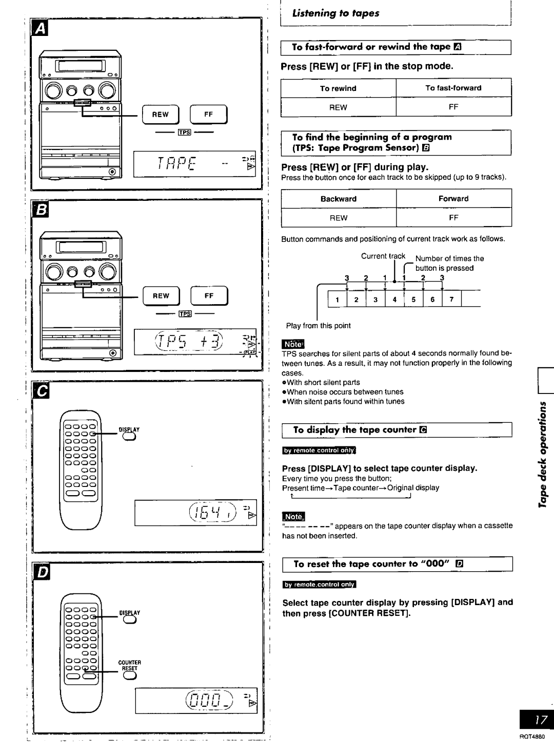 Panasonic SC-PM20 manual 