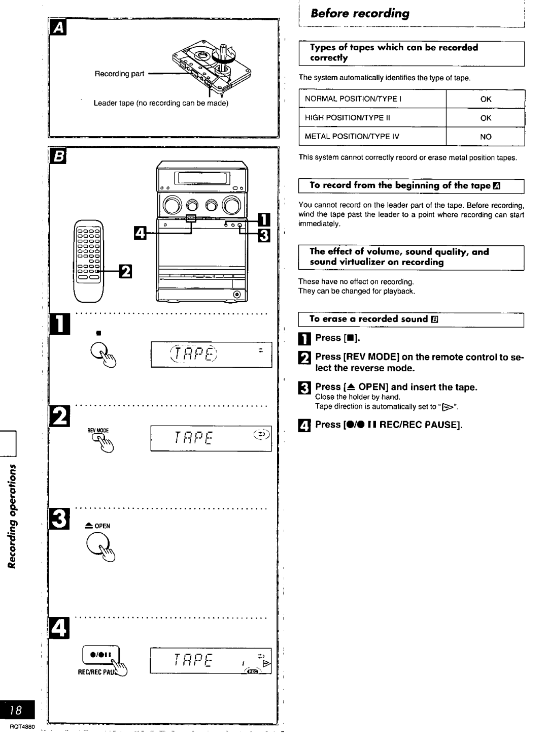 Panasonic SC-PM20 manual 