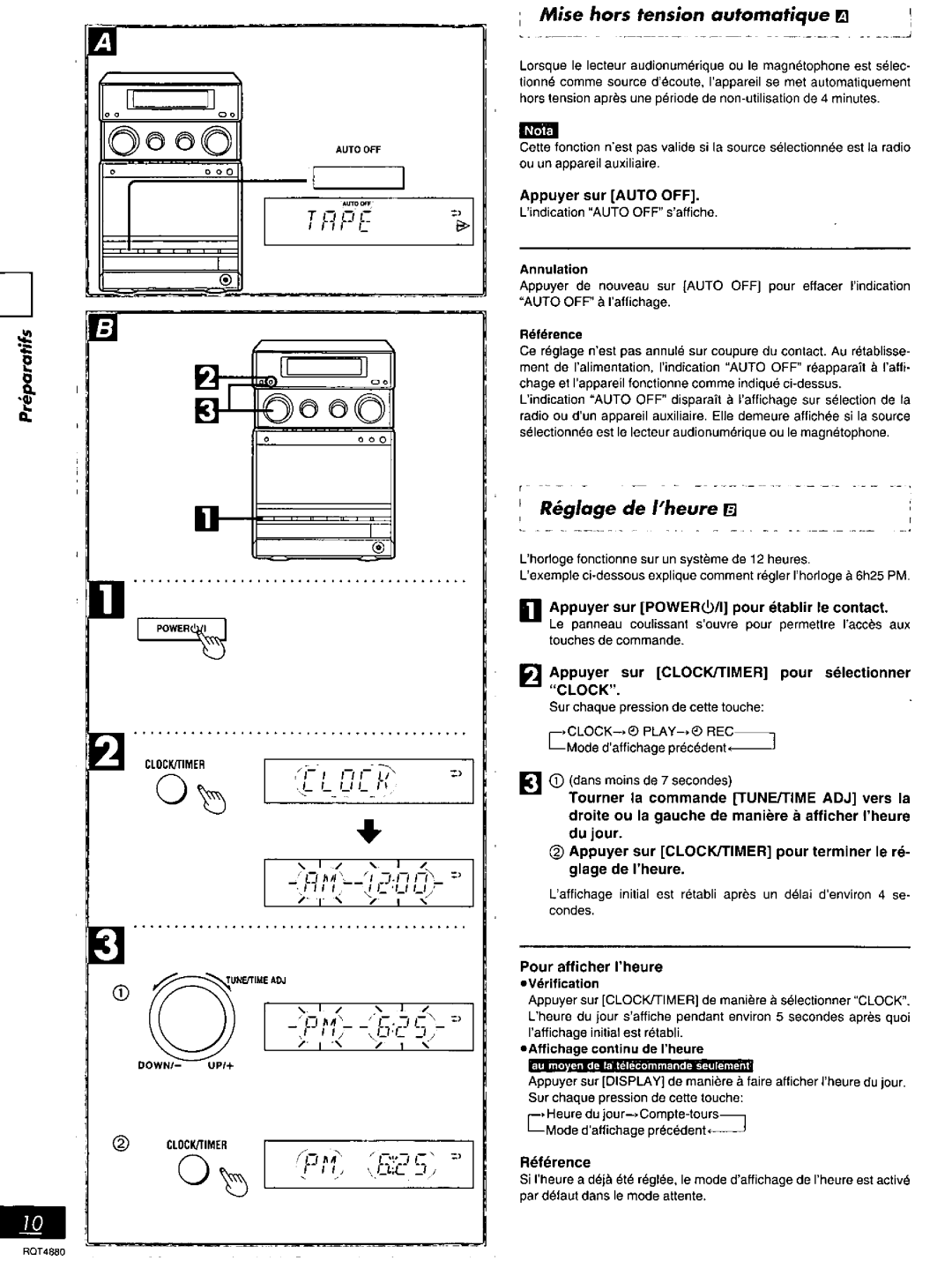 Panasonic SC-PM20 manual 