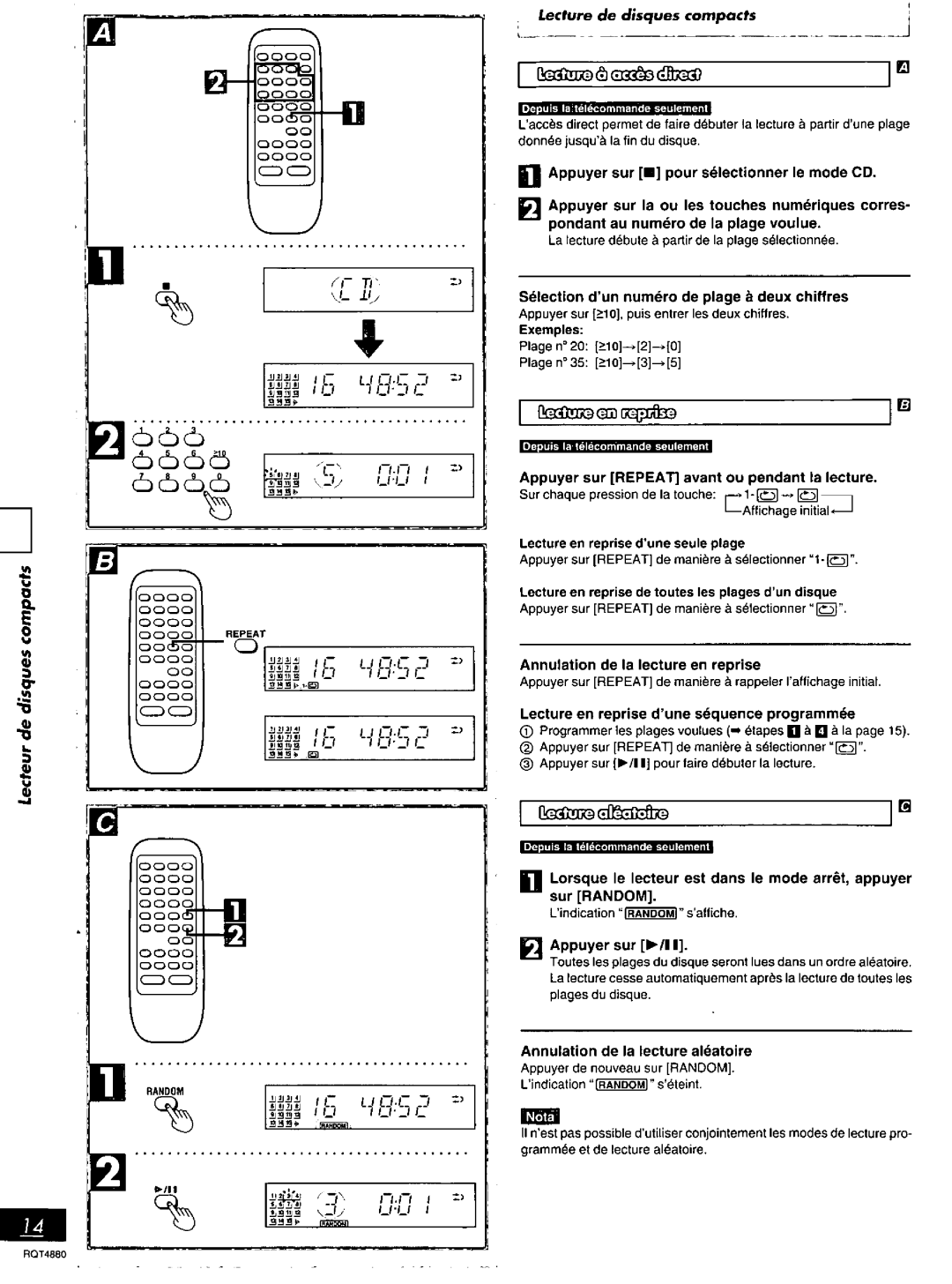 Panasonic SC-PM20 manual 