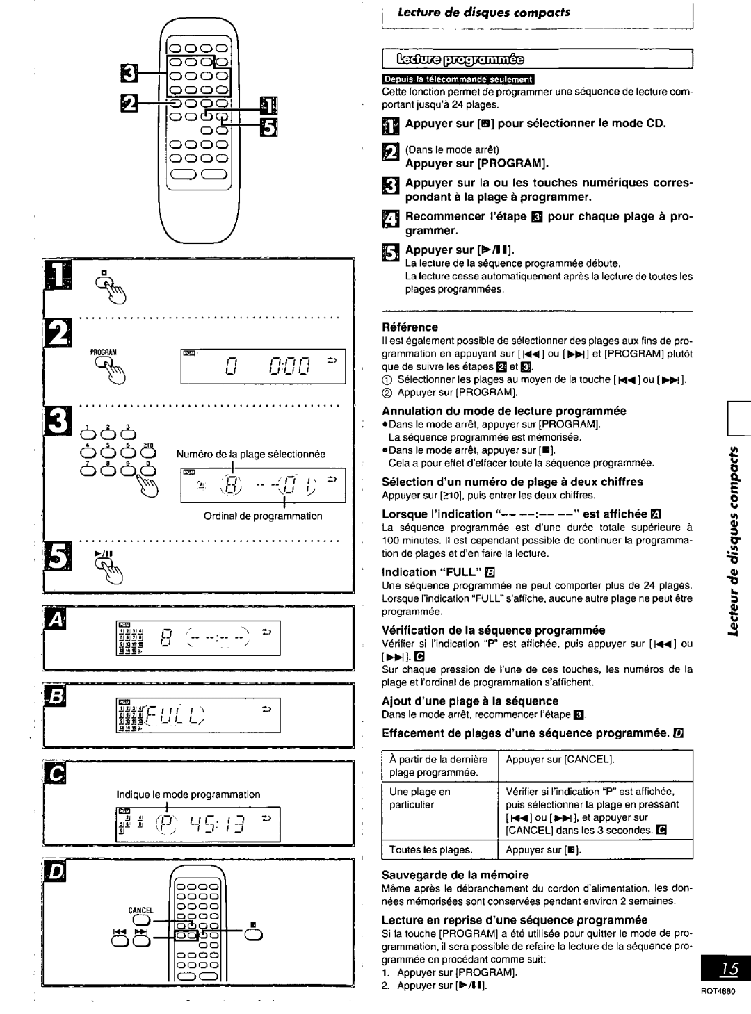 Panasonic SC-PM20 manual 