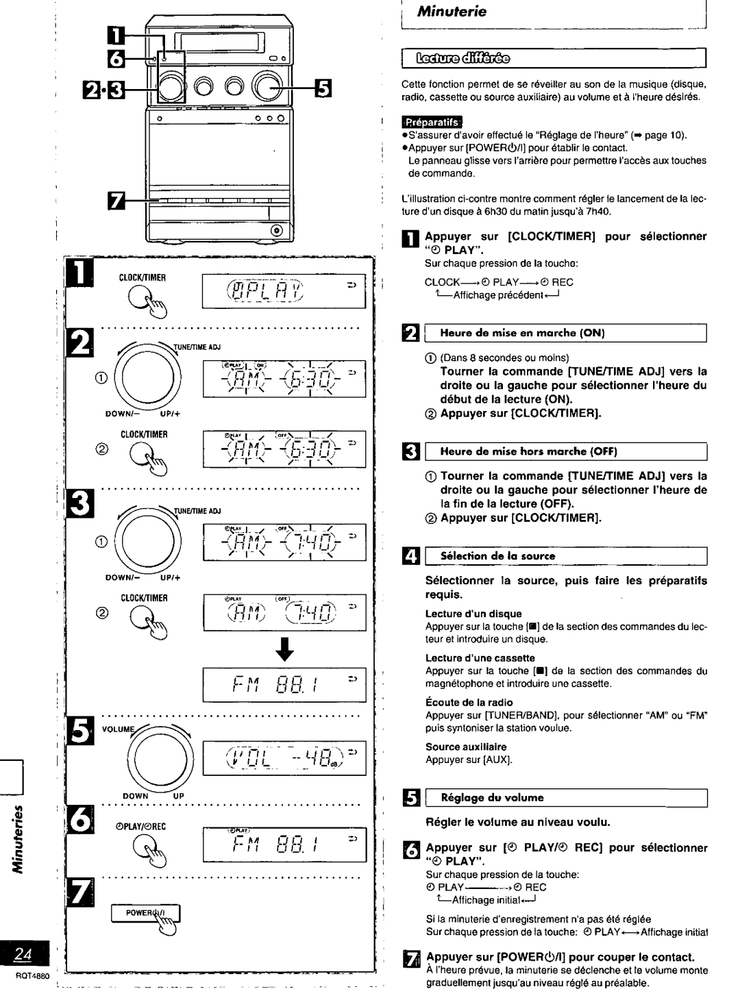 Panasonic SC-PM20 manual 