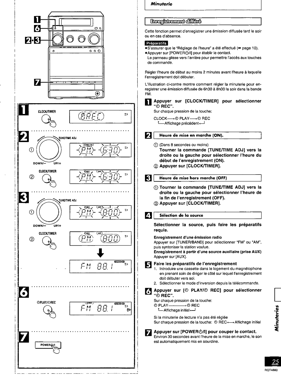 Panasonic SC-PM20 manual 