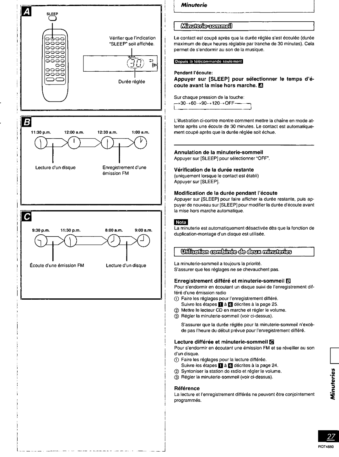 Panasonic SC-PM20 manual 