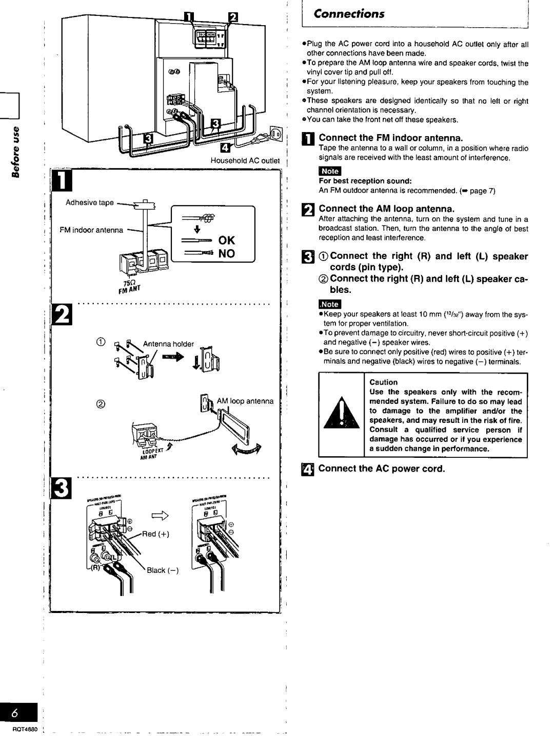 Panasonic SC-PM20 manual 