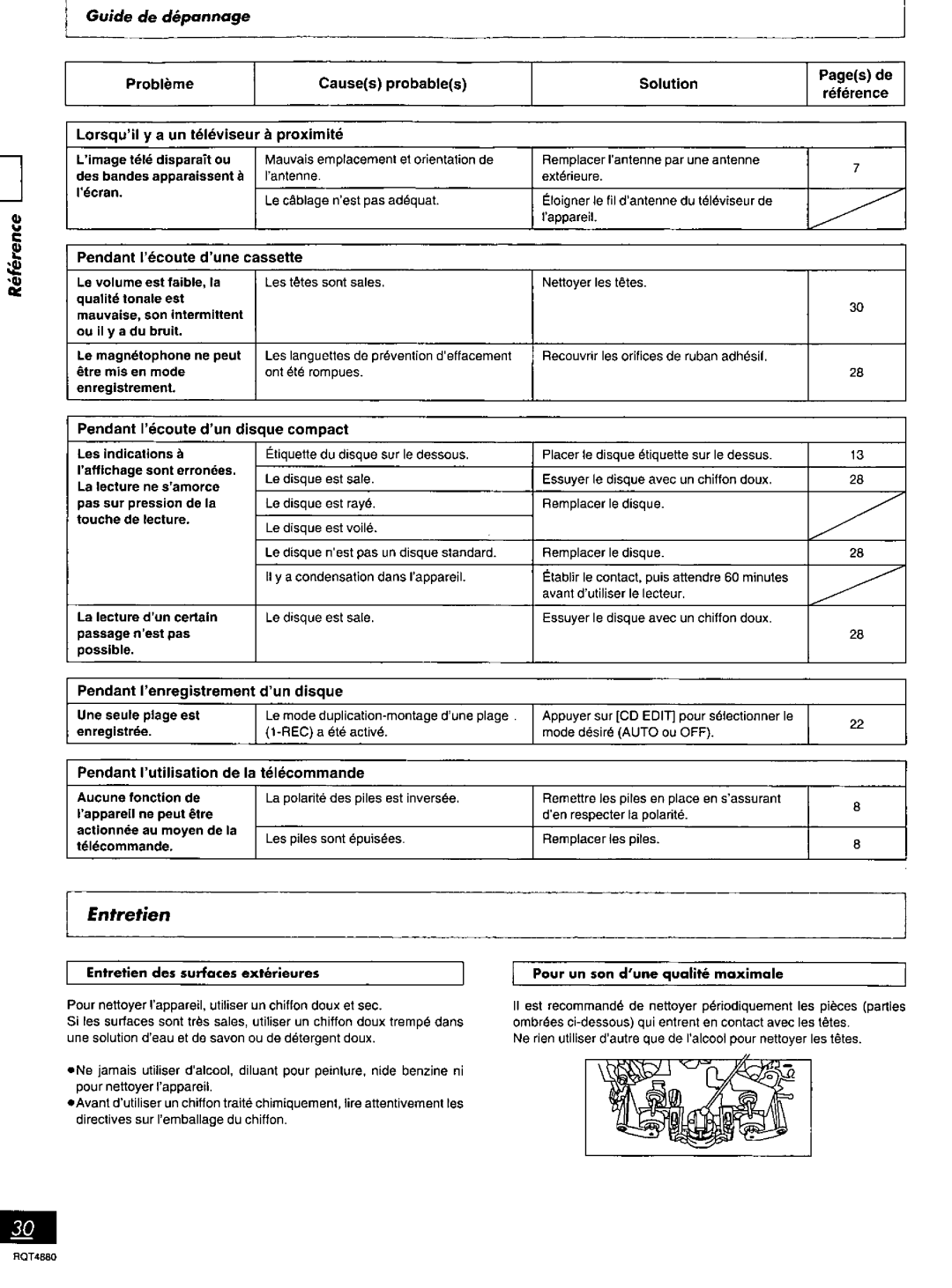 Panasonic SC-PM20 manual 