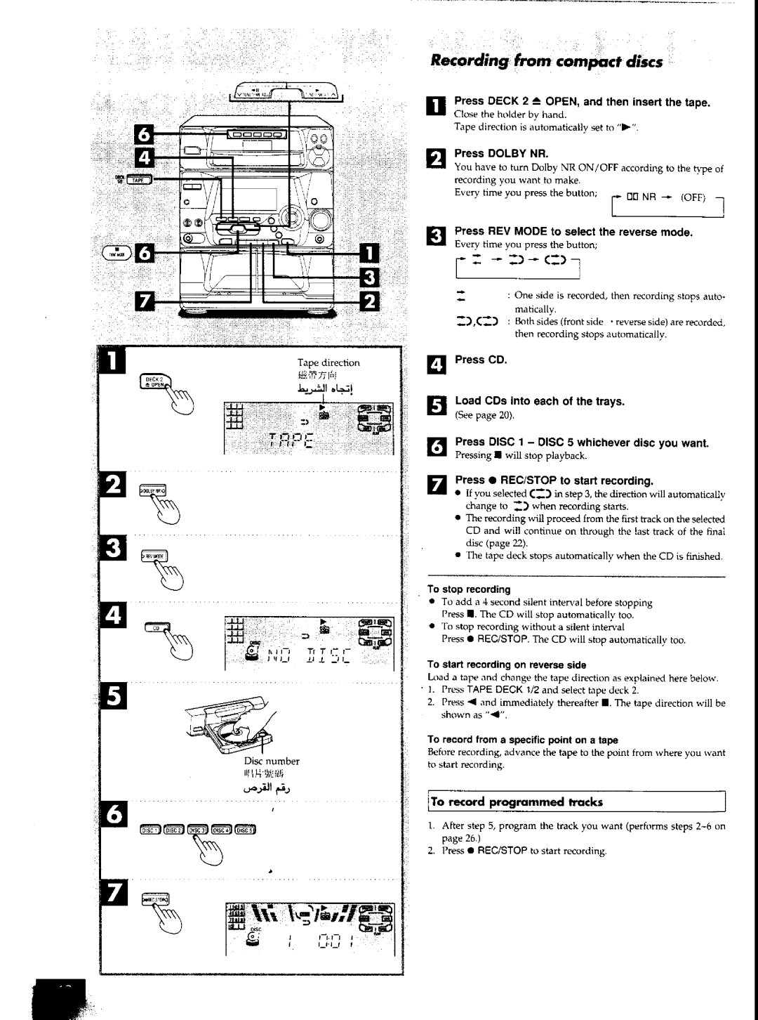 Panasonic SCAK50 manual 