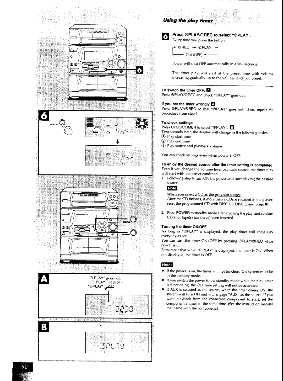 Panasonic SCAK50 manual 