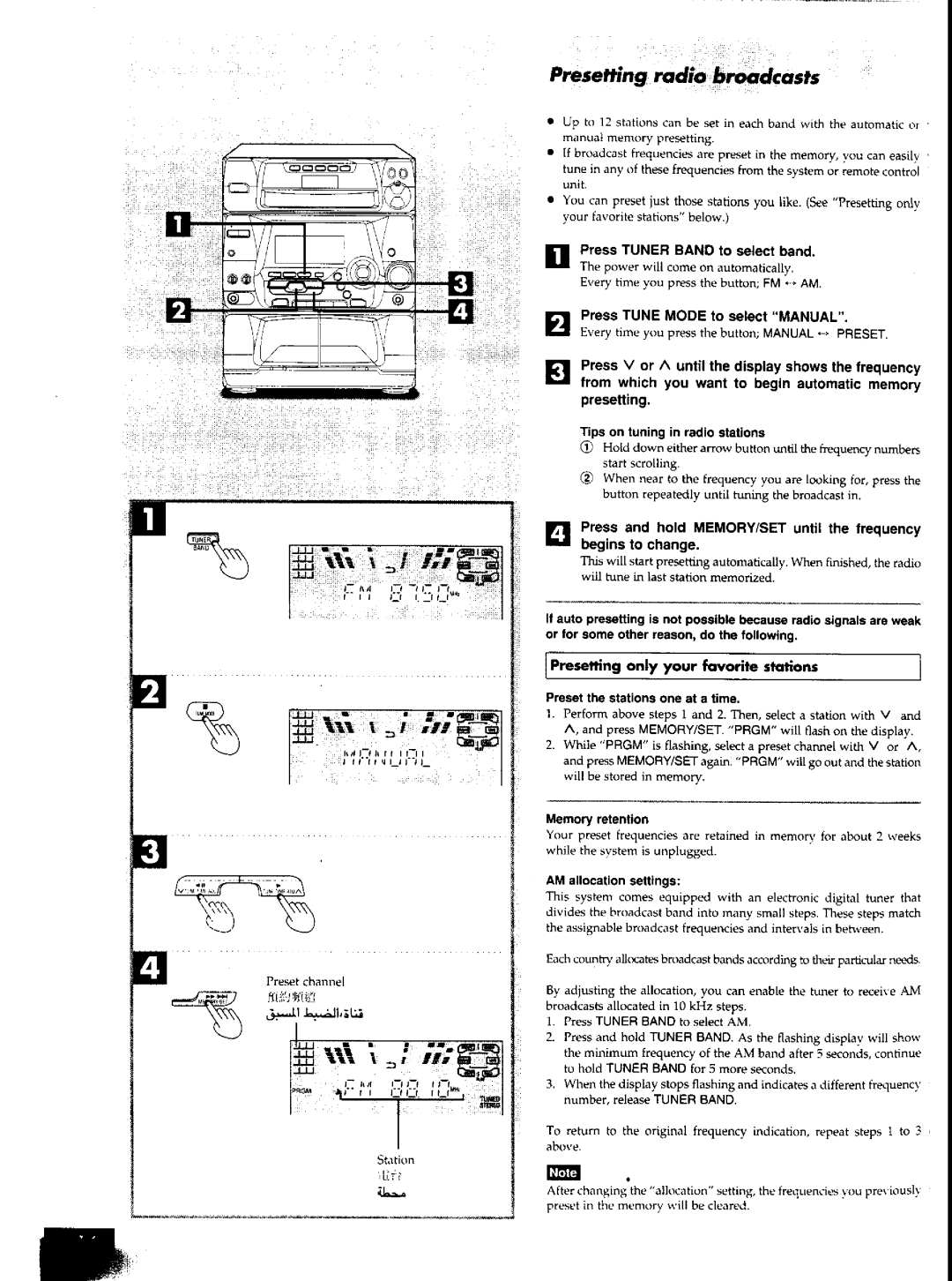 Panasonic SCAK50 manual 