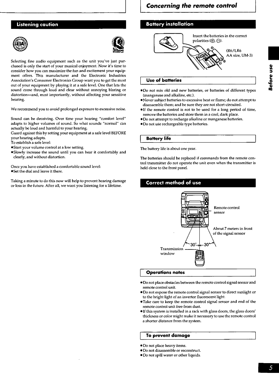 Panasonic SCAK71, SCAK91, SCAK70, SC-AK90 manual 