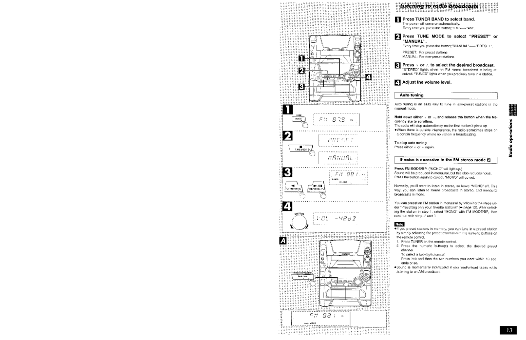 Panasonic SCAK75, SCAK95 manual 