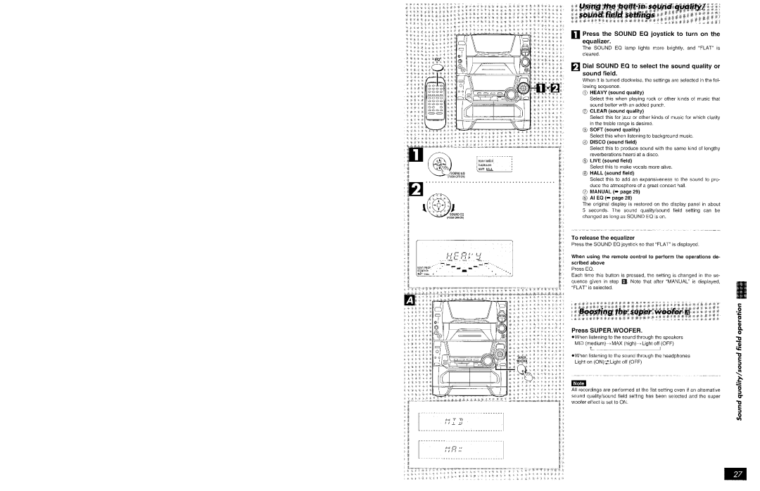 Panasonic SCAK75, SCAK95 manual 