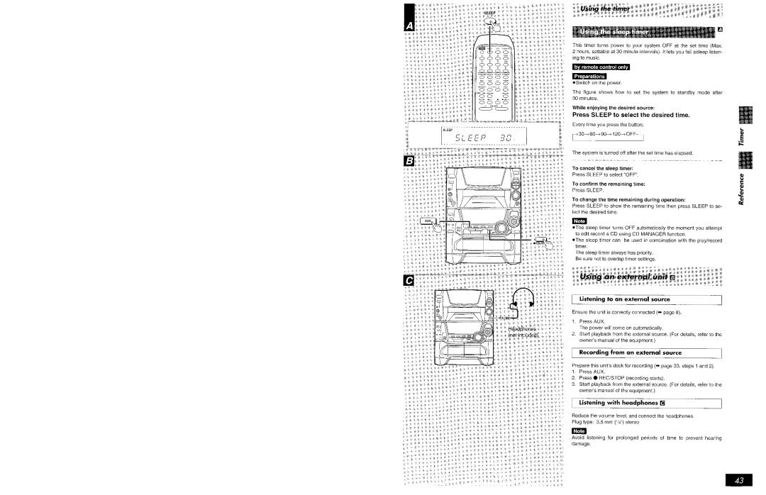 Panasonic SCAK75, SCAK95 manual 