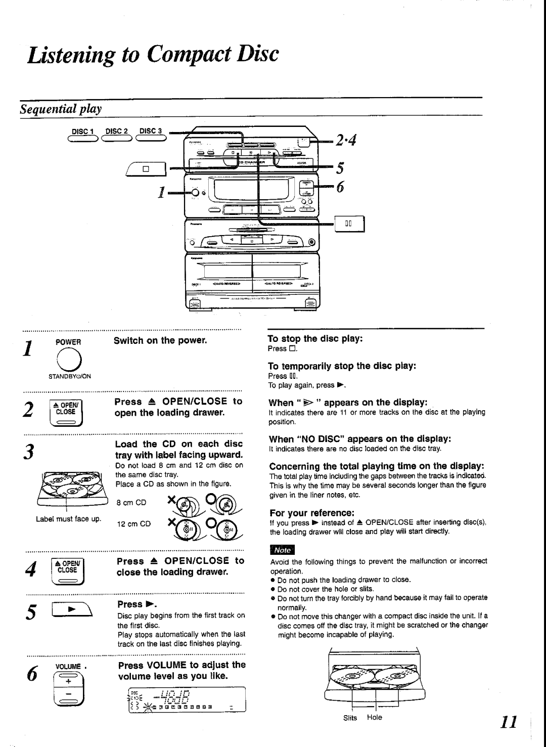 Panasonic SCCH52 manual 