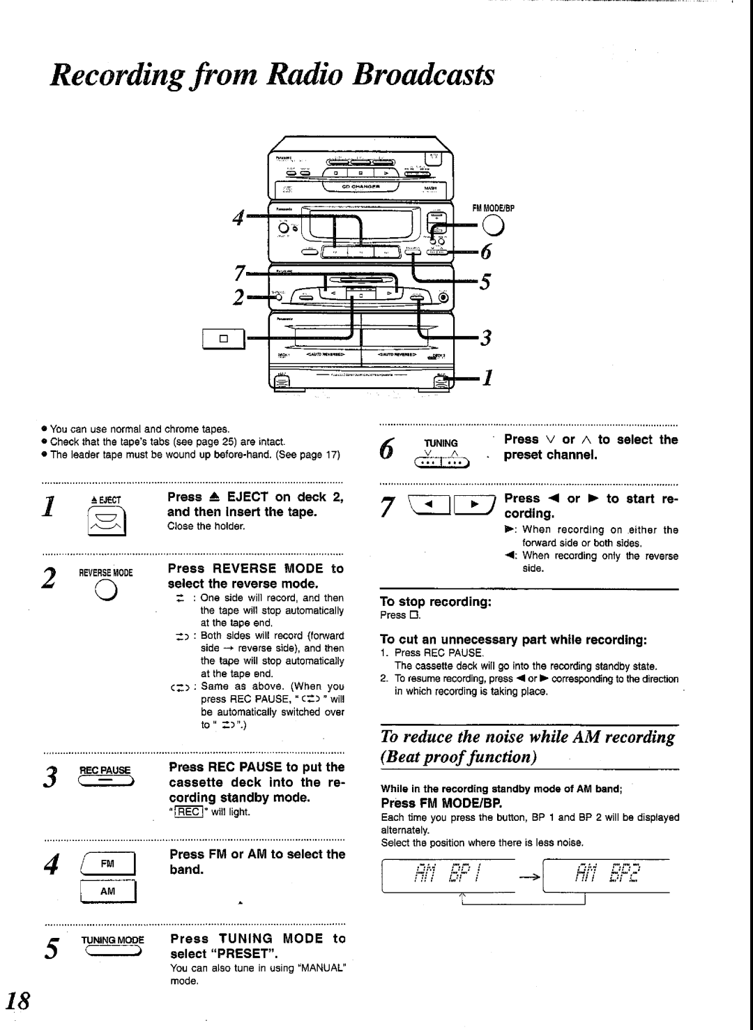 Panasonic SCCH52 manual 