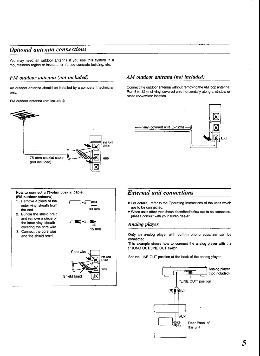 Panasonic SCCH52 manual 