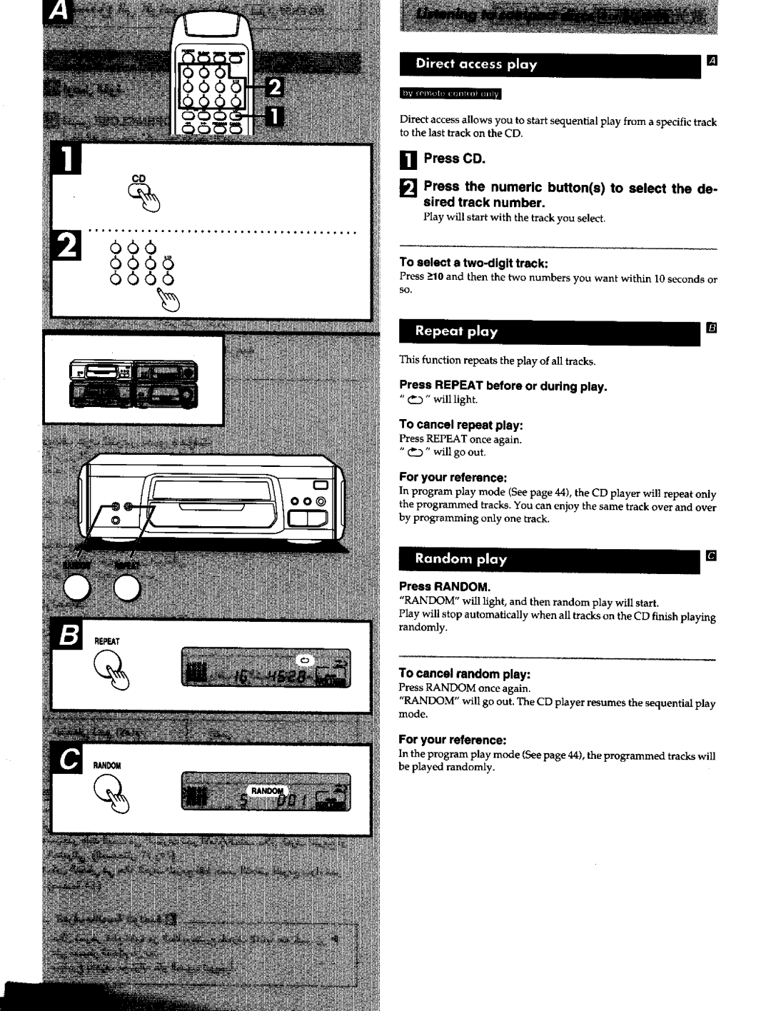 Panasonic SCEH60 manual 