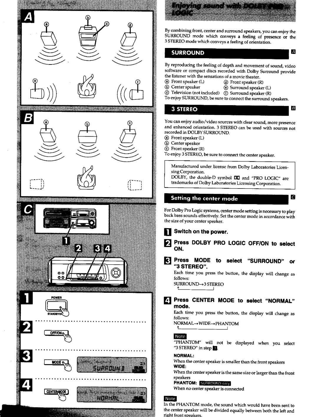 Panasonic SCEH60 manual 