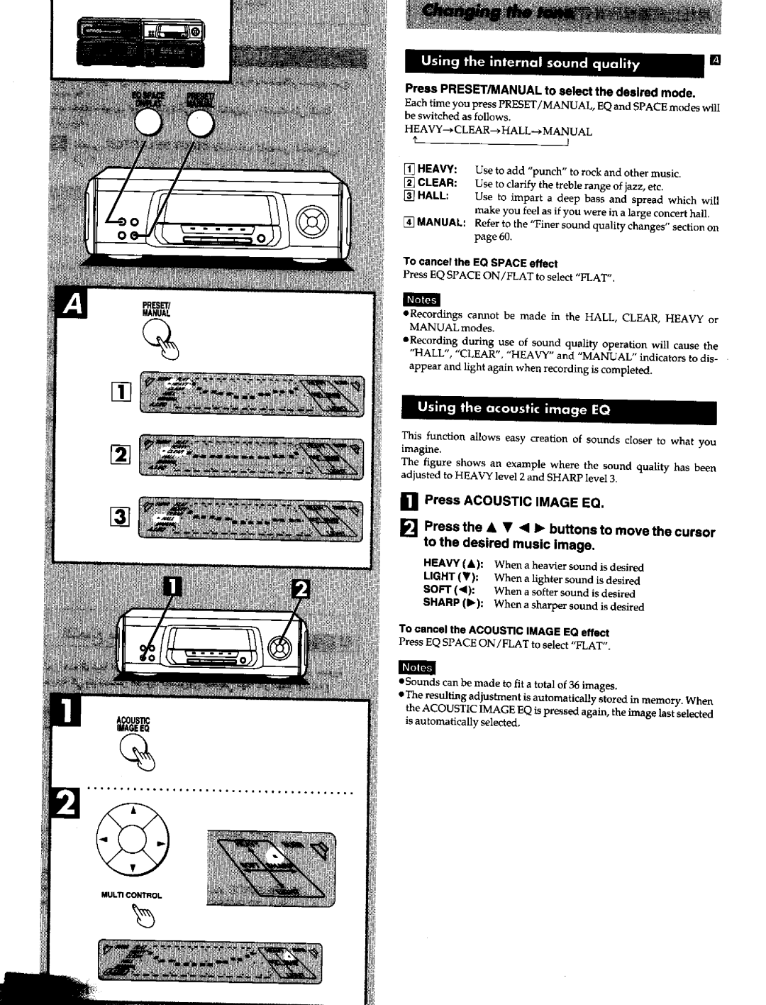 Panasonic SCEH60 manual 