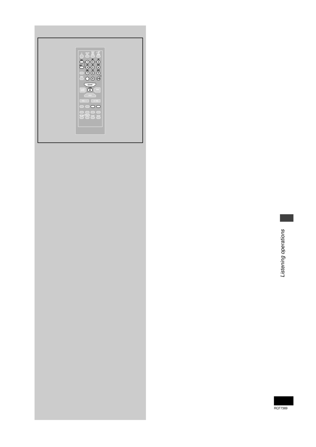 Panasonic SCPM19 operating instructions Repeat steps 3, 4, Program play 