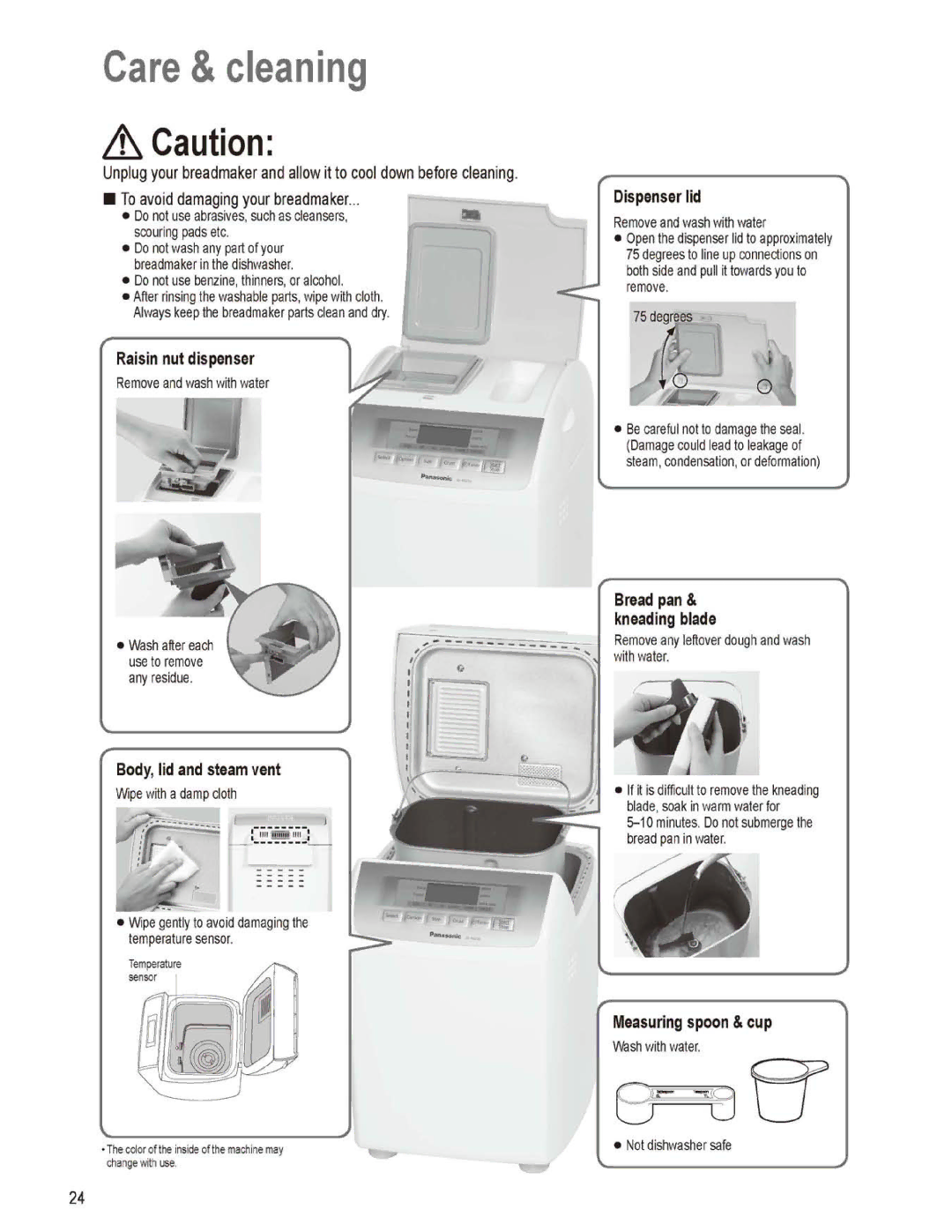 Panasonic SD-RD250 manual 