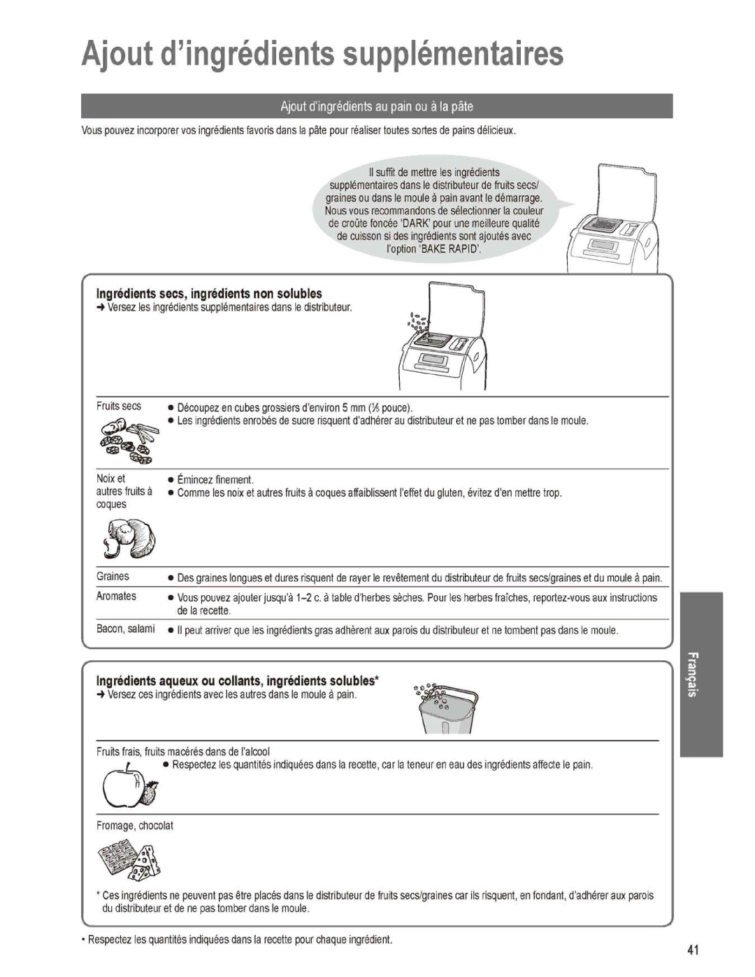 Panasonic SD-RD250 manual 