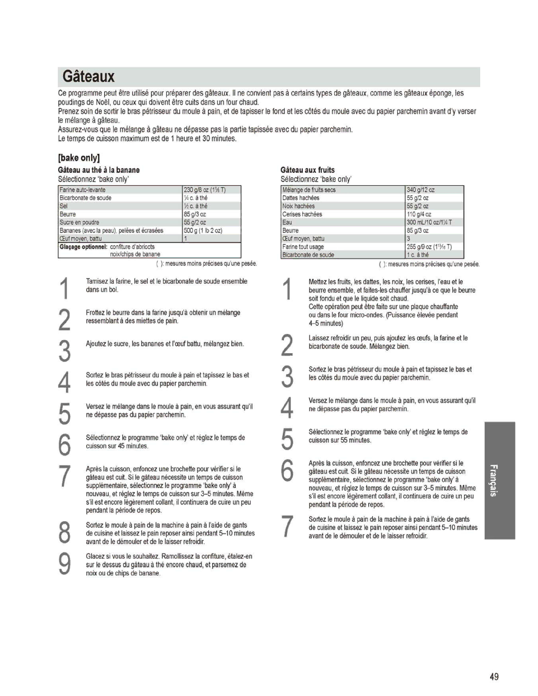 Panasonic SD-RD250 manual 