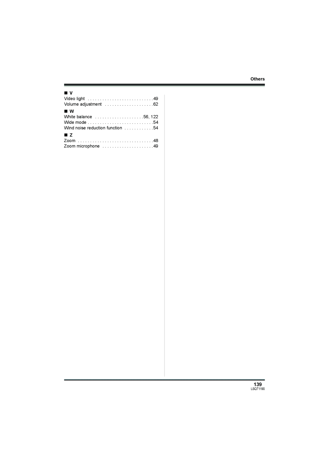 Panasonic SDR-H200, SDR-H18 operating instructions 139 