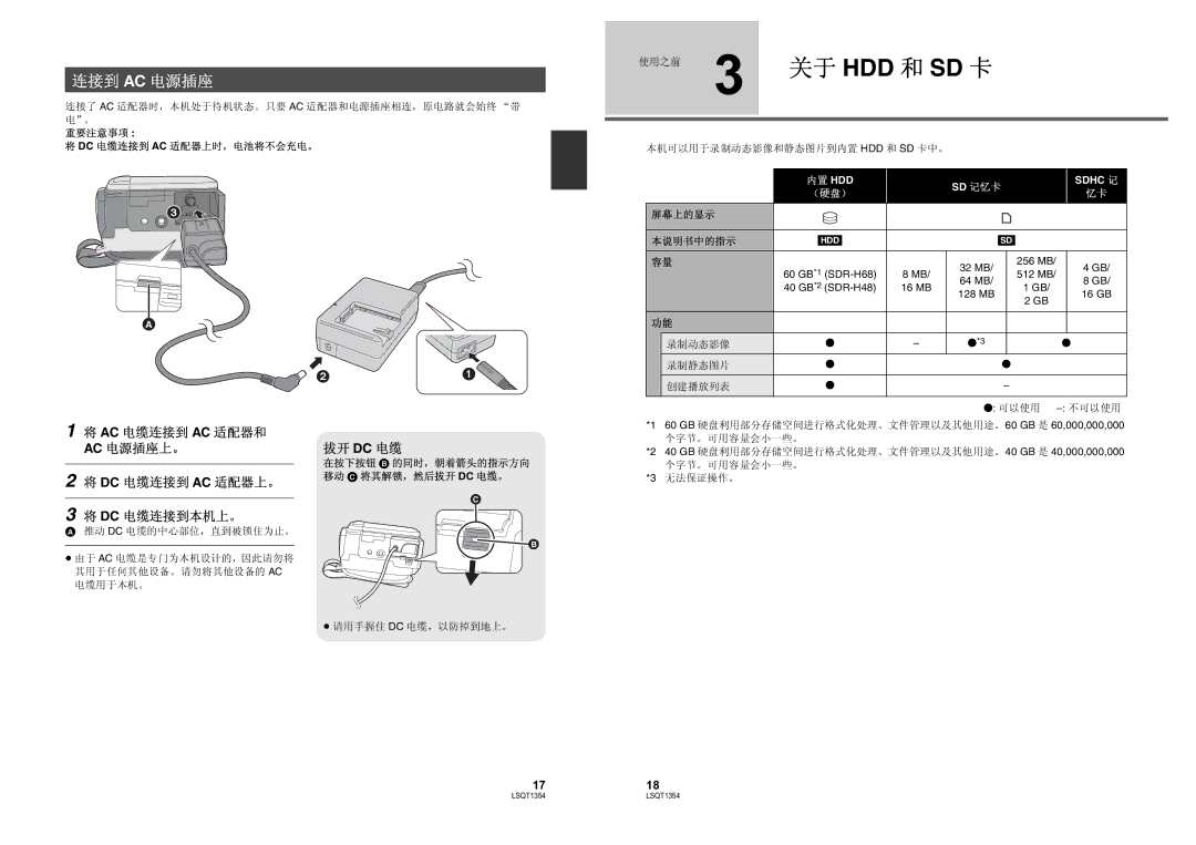 Panasonic SDR-H48GK manual Hdd, 1718 