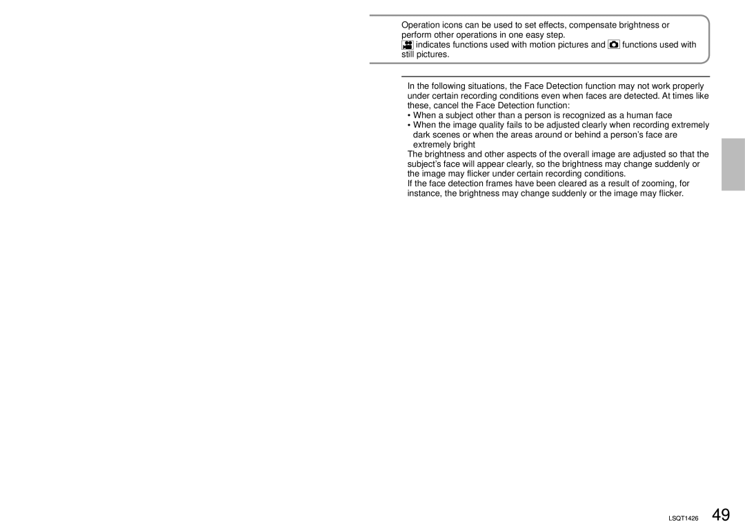 Panasonic SDR-S15PC operating instructions LSQT1426 