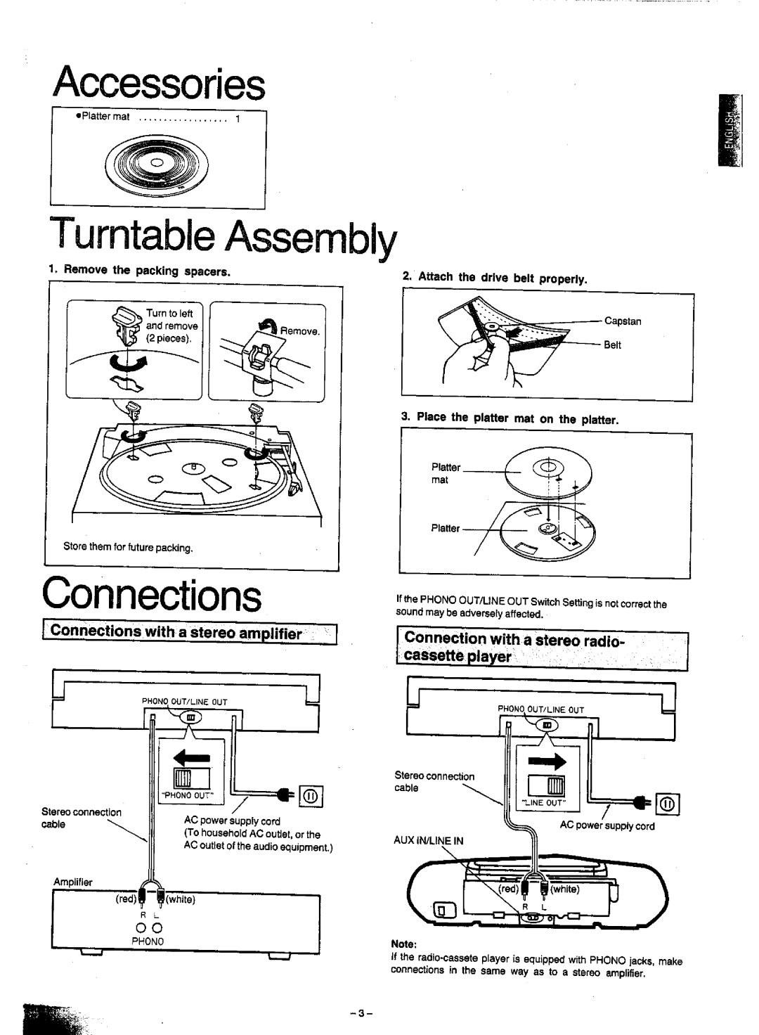 Panasonic SL-J120 manual 