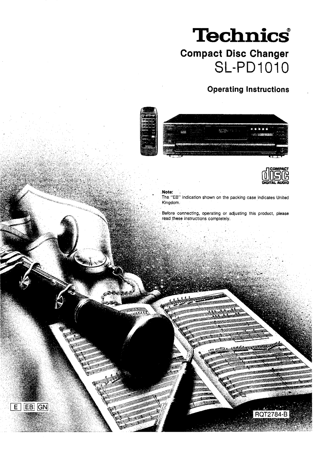 Panasonic SL-PD1010 manual 