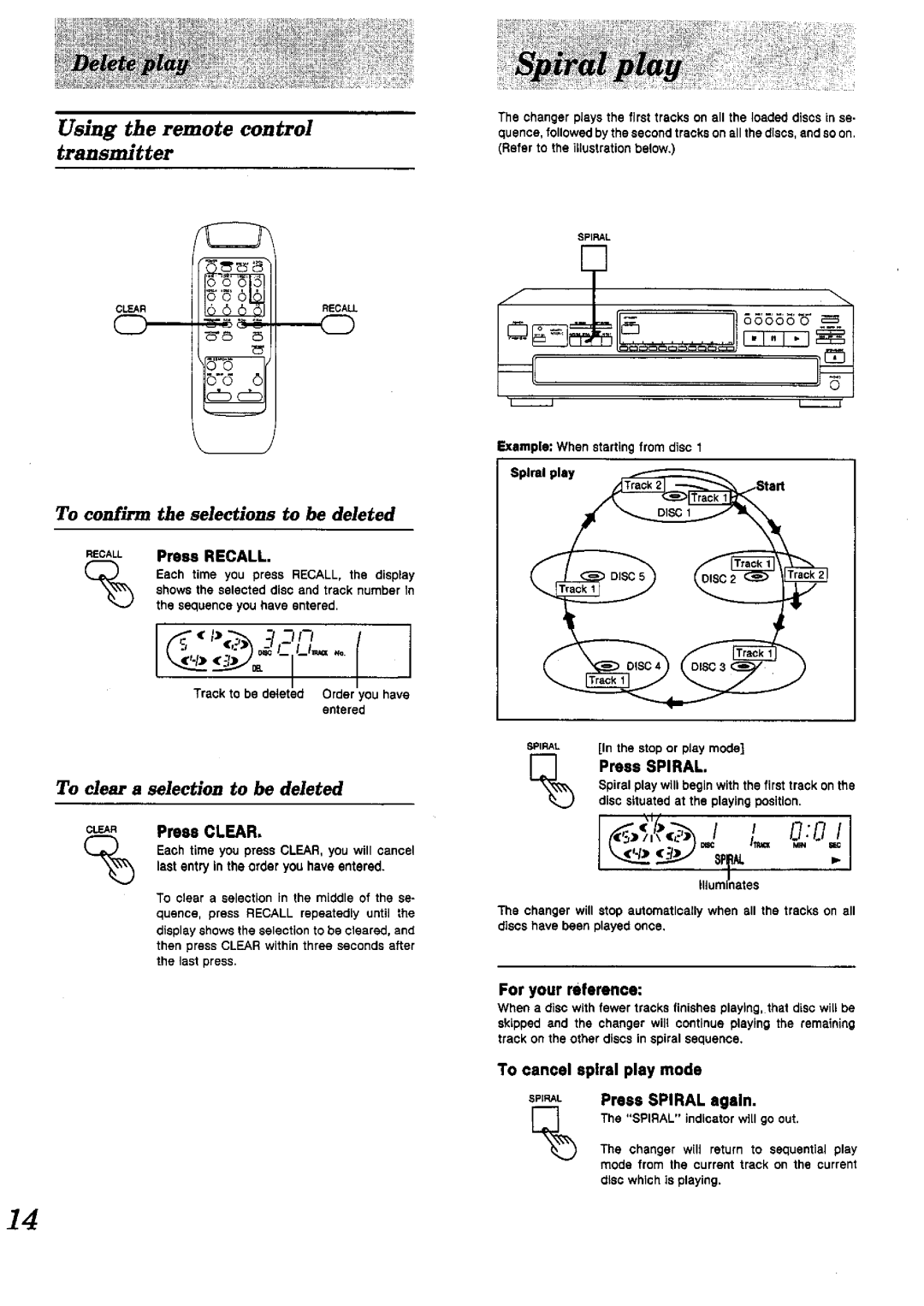 Panasonic SL-PD1010 manual 