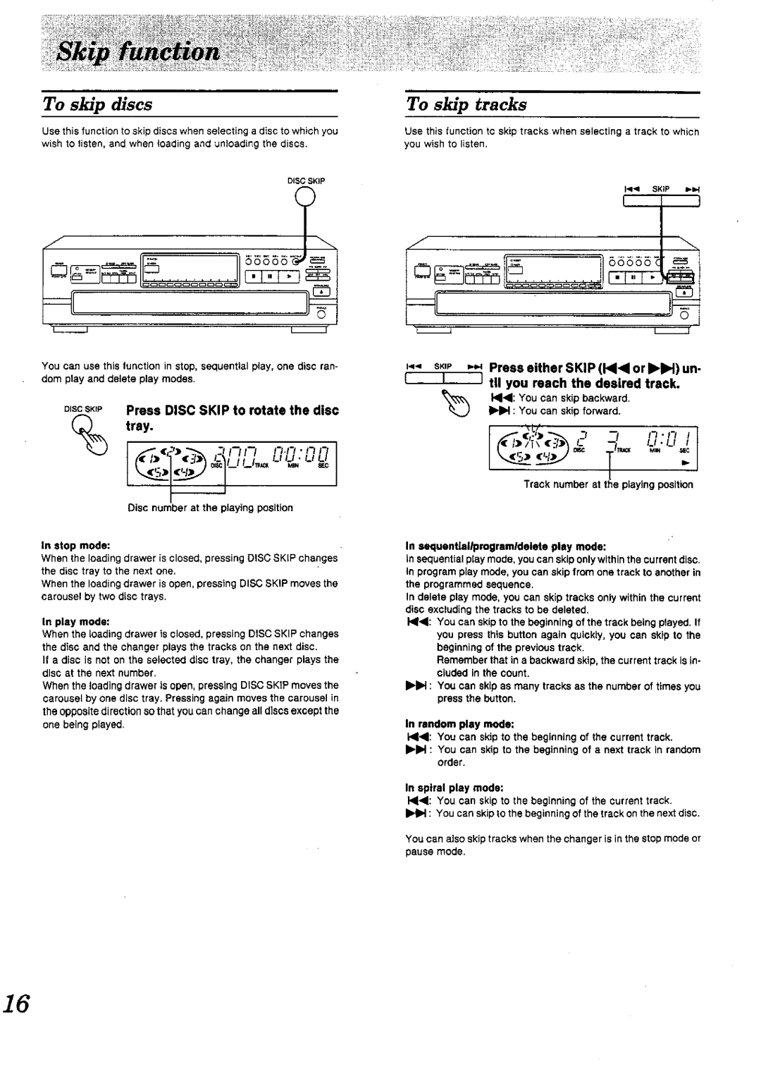 Panasonic SL-PD1010 manual 