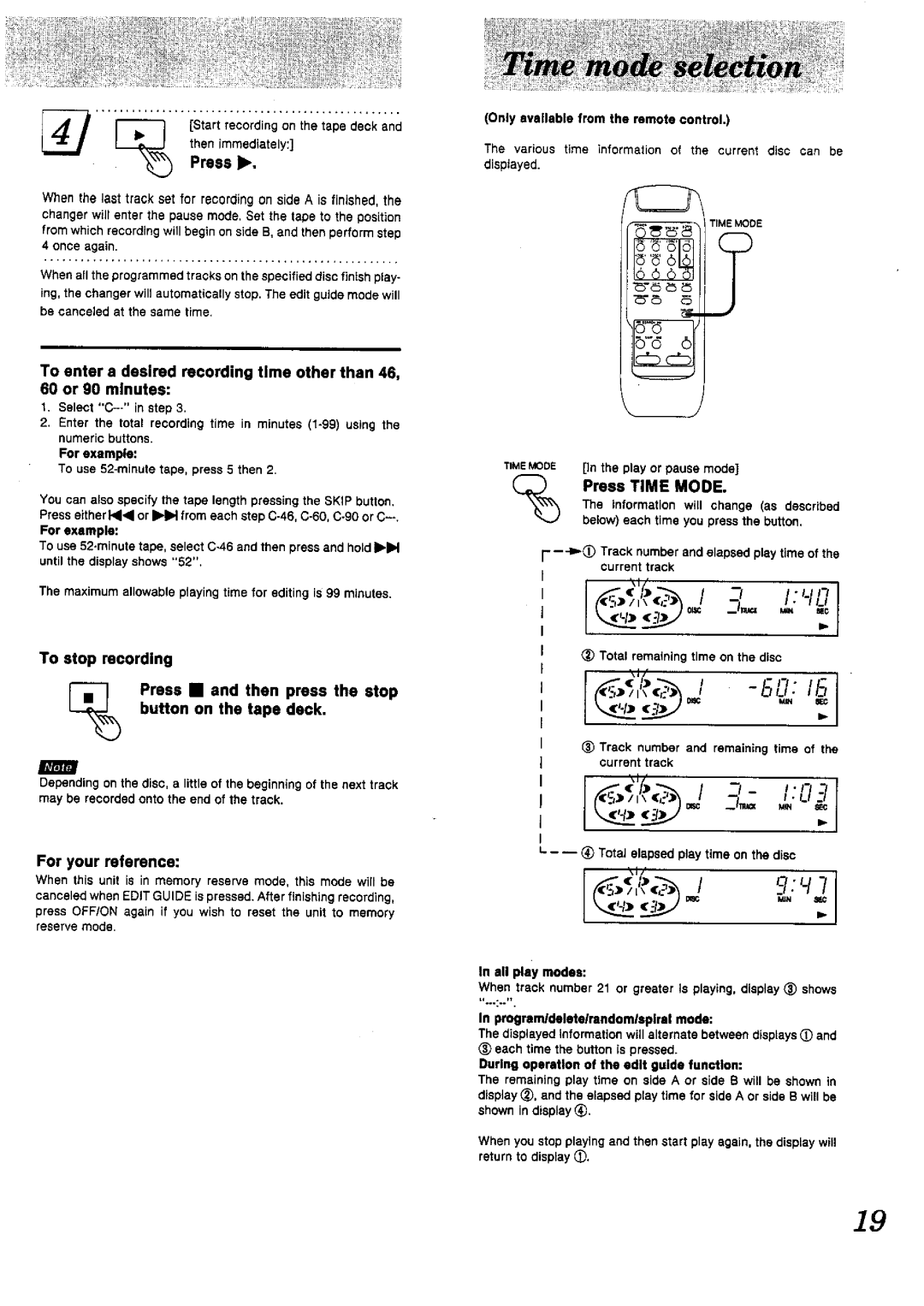 Panasonic SL-PD1010 manual 