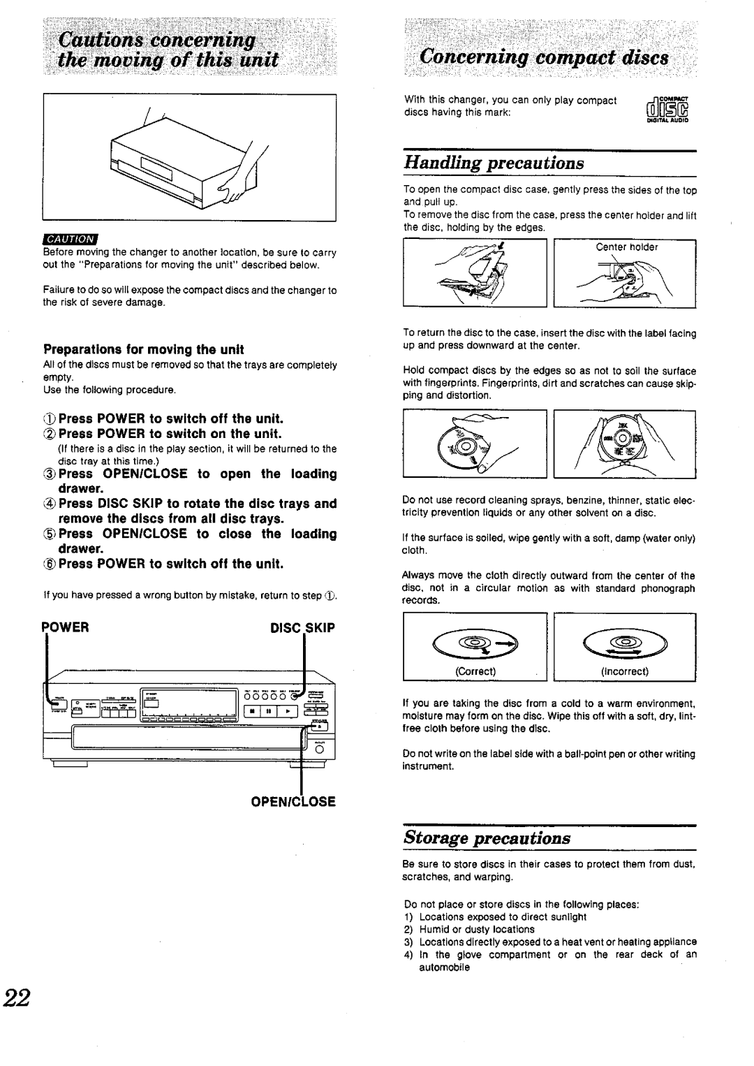 Panasonic SL-PD1010 manual 